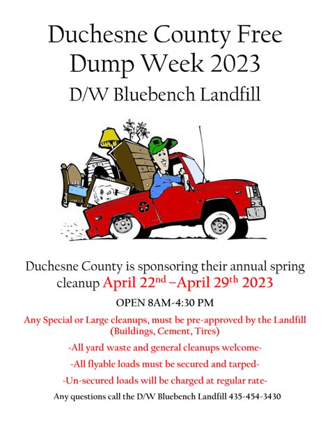 Learn more about Free Dump Week .
